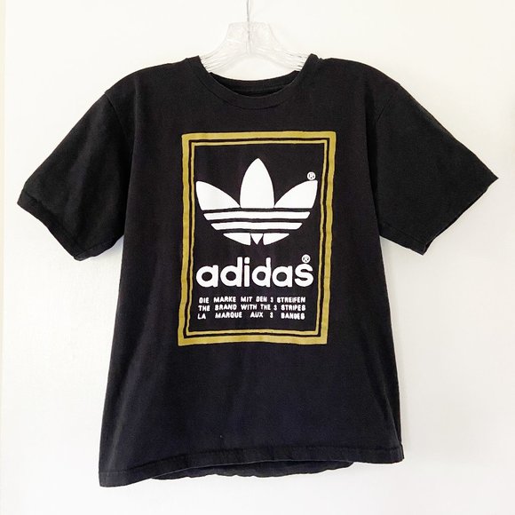 adidas Other - Adidas Black Classic Trefoil Mirror Tee T-Shirt